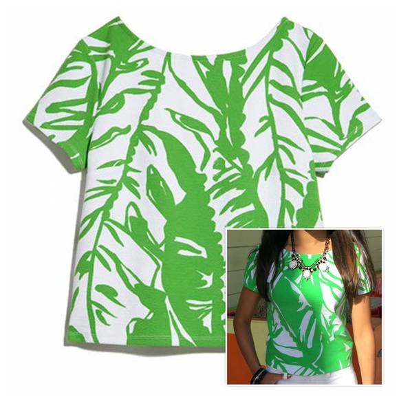 Lilly Pulitzer for Target Tops - LILLY PULITZER for TARGET Ponte Crop Top in Boom Boom